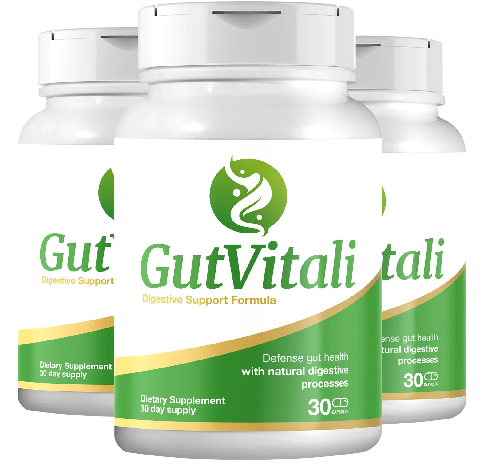 GutVitali 3 Bottles product bottles